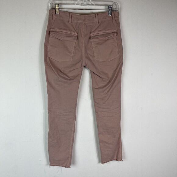 Nili Lotan NWOT Women Jenna Cotton Blend Pants Dusty Pink Size 0 - Picture 3 of 7
